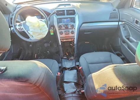 2015 Ford Explorer Police Interceptor from USA, damaged, VIN 1FM5K8AT5FGC52698